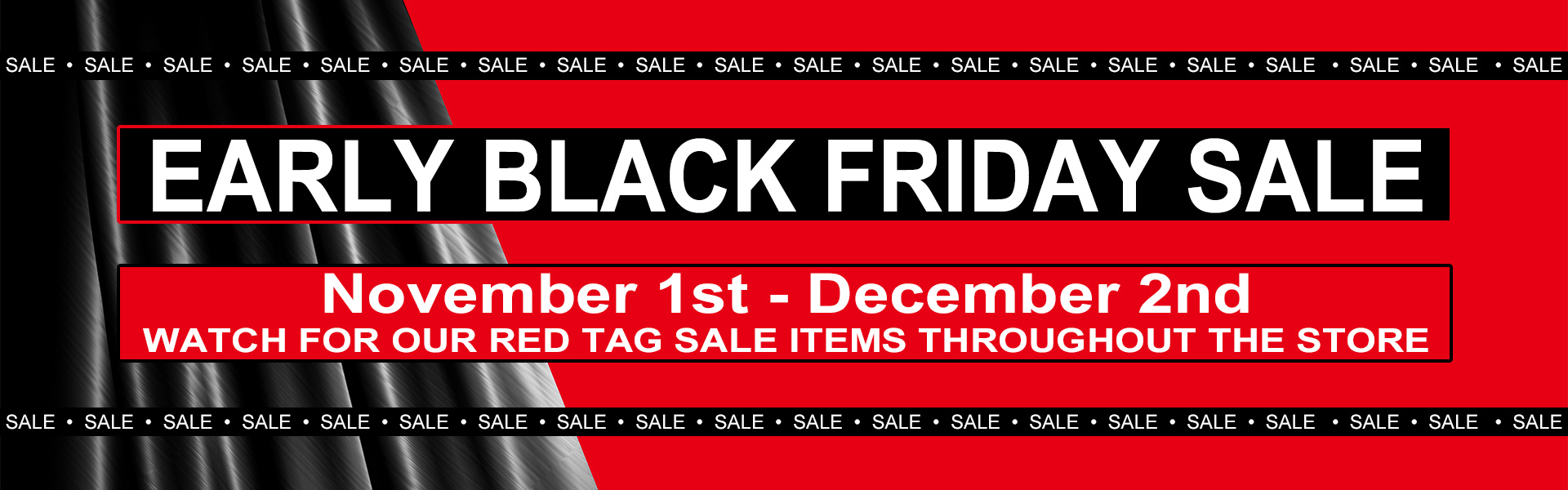 Early Black Friday Sale Banner